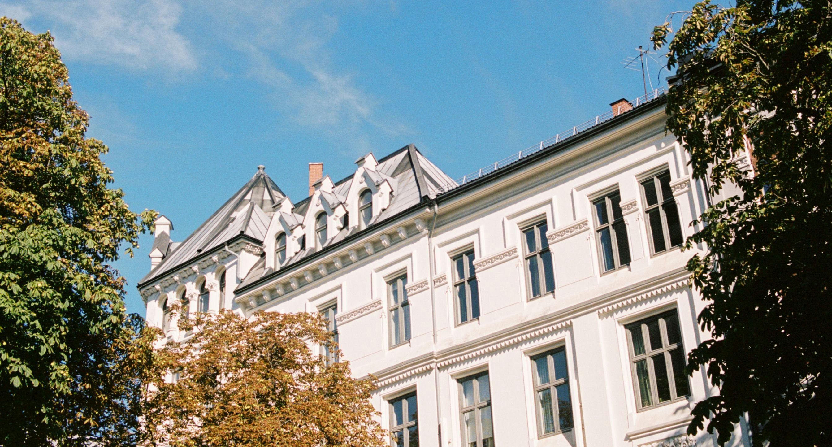 Apartment building on frogner